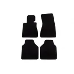 Mochete textile cu trei straturi potrivite pentru BMW Seria 7 E66 2002-2008 cu ampatament lung, set de 4 bucăți, negru Performance AutoTuning