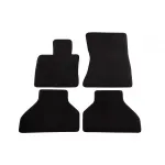Mochete textile cu trei straturi potrivite pentru BMW X5 E70 2007-2013, set de 4 bucăți, negru Performance AutoTuning