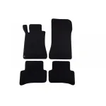 Mochete textile cu trei straturi potrivite pentru Mercedes C-Class W203 sedan, break 2002-2007, set de 4 bucăți, negru Performance AutoTuning