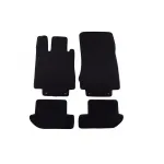 Mochete textile cu trei straturi potrivite pentru Mercedes CL C215 1999-2007, set de 4 bucăți, negru Performance AutoTuning