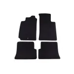 Mochete textile cu trei straturi potrivite pentru Renault Megane Coach Cabrio 1996-2002, 3 uși, set de 4 bucăți, negru Performance AutoTuning