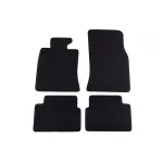 Tălpi de textile în trei straturi, potrivite pentru Mini Clubman 2007-2015, set de 4 bucăți, negre Performance AutoTuning