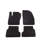 Tălpi textile cu trei straturi, potrivite pentru Ford Focus 2004-2011, set de 4 bucăți, negre Performance AutoTuning