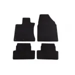 Tălpi textile cu trei straturi, potrivite pentru NISSAN QASHQAI 2007-2014, set de 4 bucăți, negru Performance AutoTuning