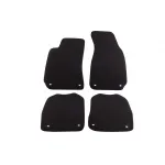 Tălpi textile cu trei straturi, potrivite pentru Skoda Superb 2002-2008, set de 4 bucăți, negre Performance AutoTuning