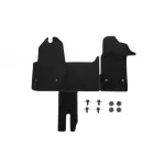 Mochete textile cu trei straturi, potrivite pentru Renault Master după 2010, din 3 părți, negre Performance AutoTuning