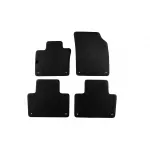 Mochete textile cu trei straturi, potrivite pentru Volvo XC90 după 2015, cu 7 locuri, set de 4 bucăți, negre Performance AutoTuning