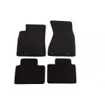Mochete textile cu trei straturi potrivite pentru Audi A8, A8 Quattro 1999-2002, set de 4 bucăți, negru Performance AutoTuning