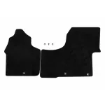Mochete textile cu trei straturi potrivite pentru Mercedes Sprinter 2006-2018, 2-3 locuri, set de 2 bucăți, negru Performance AutoTuning