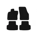 Tălpi textile cu trei straturi, potrivite pentru Seat Ateca după 2016, set de 4 bucăți, negre Performance AutoTuning