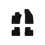 Mochete textile cu trei straturi, potrivite pentru Fiat Tipo break, hatchback după 2016, set de 4 bucăți, negru Performance AutoTuning