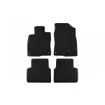 Mochete textile cu trei straturi, potrivite pentru Honda Civic X după 2017, 5 uși, set de 4 bucăți, negru Performance AutoTuning