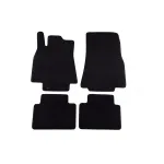 Mochete textile cu trei straturi potrivite pentru Mercedes A-Class W169 2007-2012, set de 4 bucăți, negru Performance AutoTuning