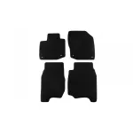 Tapițerie de podea textilă în trei straturi din material Petex Style, potrivită pentru Honda Civic combi 2012-2017 pentru 1.4 L și 1.8 L benzină, 2.2 L diesel, 5 uși, set de 4 bucăți, negru Performance AutoTuning