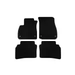 Mochete textile cu trei straturi, potrivite pentru Opel Insignia sedan, break după 2017, set de 4 bucăți, negru Performance AutoTuning