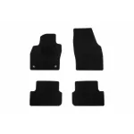 Mochete textile de la Rigum potrivite pentru Audi A1 după 2019, set de 4 bucăți, negru Performance AutoTuning