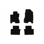 Mochete textile de la Rigum potrivite pentru Renault Koleos 2008-2015, set de 4 bucăți, negru Performance AutoTuning