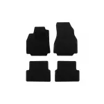 Mochete textile de la Rigum potrivite pentru Renault Megane 2002-2009, set de 4 bucăți, negru Performance AutoTuning