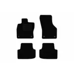 Mochete textile de la Rigum potrivite pentru Seat Cupra Formentor după 2020, set de 4 bucăți, negru Performance AutoTuning
