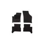 Mochete textile de la Rigum potrivite pentru Skoda Citigo e-iV după 2020, set de 4 bucăți, negru Performance AutoTuning