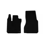 Mochete textile de la Rigum potrivite pentru Smart ForTwo după 2015, ForTwo EQ după 2017, set de 2 bucăți, negru Performance AutoTuning