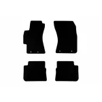 Mochete textile de la Rigum potrivite pentru Subaru Impreza 2007-2018, set de 4 bucăți, negru Performance AutoTuning