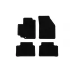 Mochete textile de la Rigum potrivite pentru Suzuki Alto după 2010, set de 4 bucăți, negru Performance AutoTuning