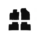 Mochete textile de la Rigum potrivite pentru Suzuki Ignis după 2017, set de 4 bucăți, negru Performance AutoTuning