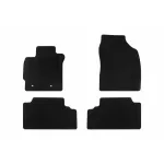 Mochete textile de la Rigum potrivite pentru Toyota Auris 2006-2013, Corolla E140 2007-2013, set de 4 bucăți, negru Performance AutoTuning