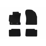 Mochete textile de la Rigum potrivite pentru Toyota Auris 2013-2018, set de 4 bucăți, negru Performance AutoTuning