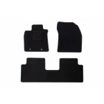 Mochete textile de la Rigum potrivite pentru Toyota Avensis 2009-2018, set de 4 bucăți, negru Performance AutoTuning