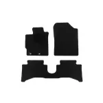 Mochete textile de la Rigum potrivite pentru Toyota Yaris Hybrid după 2012, set de 3 piese, negru Performance AutoTuning