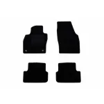 Mochete textile de podea de la Rigum potrivite pentru Seat Arona după 2017, set de 4 bucăți, negru Performance AutoTuning