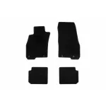 Mochete textile de la Rigum potrivite pentru Alfa Romeo Mito 2007-2018, set de 4 bucăți, negru Performance AutoTuning