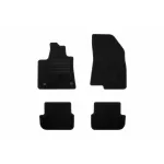 Mochete textile de la Rigum potrivite pentru Dacia Sandero după 2021, set de 4 bucăți, negru Performance AutoTuning