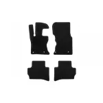 Mochete textile de la Rigum potrivite pentru Jaguar F-Pace după 2016, Range Rover Velar după 2017, set de 4 bucăți, negru Performance AutoTuning