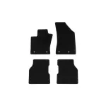 Mochete textile de la Rigum potrivite pentru Jeep Compass 4Xe după 2017, set de 4 bucăți, negru Performance AutoTuning