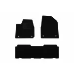 Mochete textile de la Rigum potrivite pentru KIA Ev6 după 2021, set de 4 bucăți, negru Performance AutoTuning