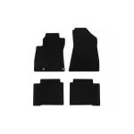 Mochete textile de la Rigum potrivite pentru Kia Niro HEV după 2022, set de 4 bucăți, negru Performance AutoTuning