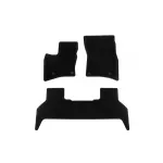 Mochete textile de la Rigum potrivite pentru Land Rover Defender 110 după 2020, set de 3 bucăți, negru Performance AutoTuning