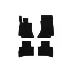 Mochete textile de la Rigum potrivite pentru Mercedes E class W214, S214 după 2023, set de 4 bucăți, negru Performance AutoTuning