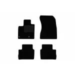 Mochete textile de la Rigum potrivite pentru Nissan Qashqai după 2021, set de 4 bucăți, negru Performance AutoTuning