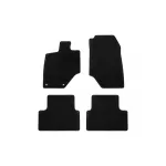 Mochete textile de la Rigum potrivite pentru Peugeot 3008 după 2024, set de 4 bucăți, negru Performance AutoTuning