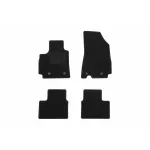 Mochete textile de la Rigum potrivite pentru Renault Arkana după 2021, set de 4 bucăți, negru Performance AutoTuning