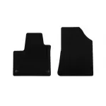 Mochete textile de la Rigum potrivite pentru Renault Kangoo E-tech Van după 2021, cu 2 locuri, set de 2 bucăți, negru Performance AutoTuning