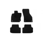 Mochete textile de la Rigum potrivite pentru Skoda Octavia E-Tech după 2020, set de 4 bucăți, negru Performance AutoTuning