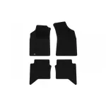 Mochete textile de la Rigum potrivite pentru Toyota Hilux 2005-2016 cu cabina simplă, set de 4 bucăți, negru Performance AutoTuning