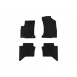 Mochete textile de la Rigum potrivite pentru Toyota Hilux după 2016, cu cabină dublă, set de 4 piese, negru Performance AutoTuning