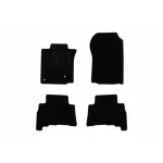 Mochete textile de la Rigum potrivite pentru Toyota Land Cruiser 150 2009-2013, set de 4 bucăți, negru Performance AutoTuning