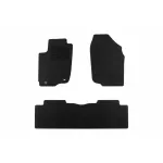 Mochete textile de la Rigum potrivite pentru Toyota RAV4 2013-2019, set de 3 bucăți, negru Performance AutoTuning